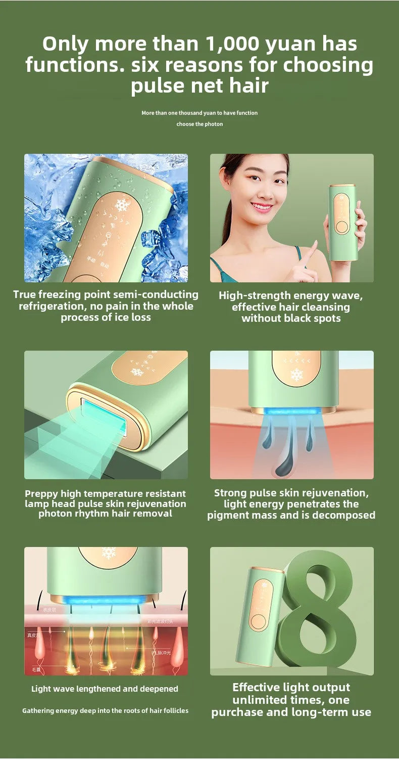 Visage LumiCool IPL Laser Hair Removal