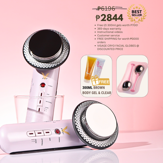 Visage 3 in 1 Face & Body Slimming Machine & Cryo Bundle