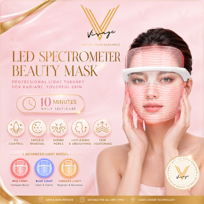 Visage LED Light Therapy Glow Mask
