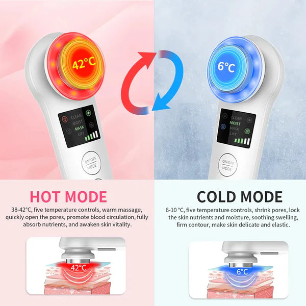 Visage Photon Glow Contour Device Hot and Cold Mode