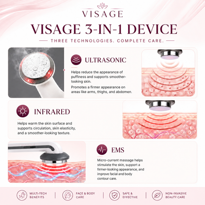 Visage 3 in 1 Face & Body Slimming Machine