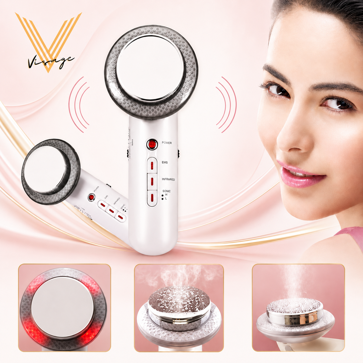 Visage 3 in 1 Face & Body Slimming Machine