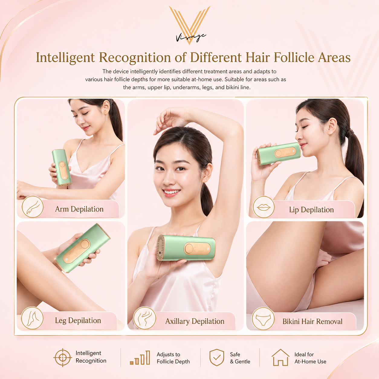 Visage LumiCool IPL Laser Hair Removal