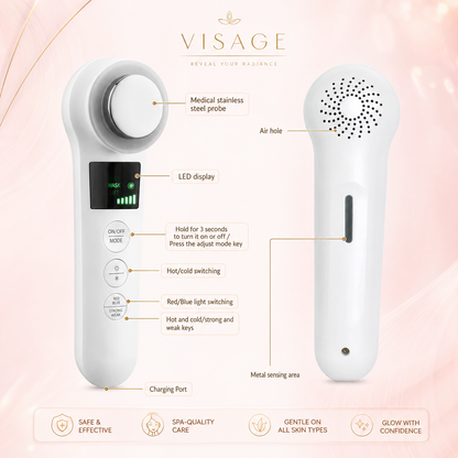 Visage Photon Glow Contour Device Hot and Cold Mode