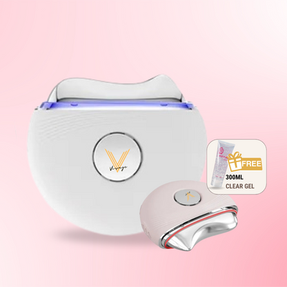 Visage Face Sculpting Massager Gua Sha with Heat Cold and Vibration