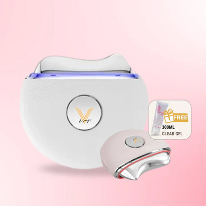 Visage Face Sculpting Massager Gua Sha with Heat Cold and Vibration